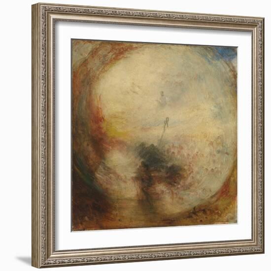 Light and Colour (Goethe's Theory), the Morning after the Deluge, Moses Writing the Book of Genesis-J. M. W. Turner-Framed Giclee Print