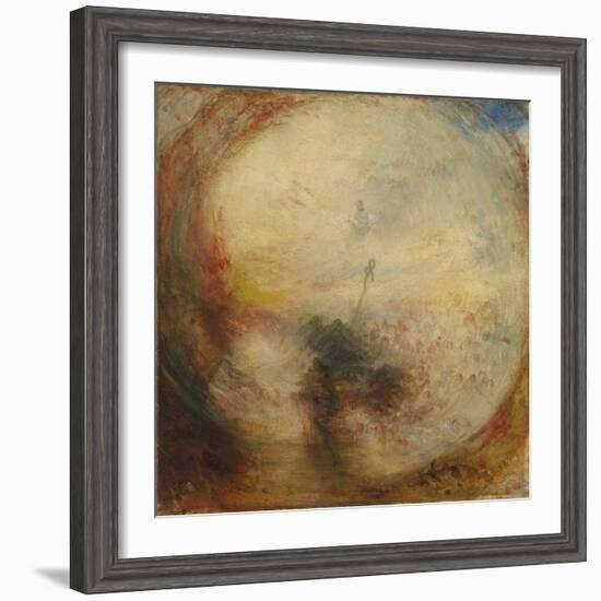 Light and Colour (Goethe's Theory), the Morning after the Deluge, Moses Writing the Book of Genesis-J. M. W. Turner-Framed Giclee Print