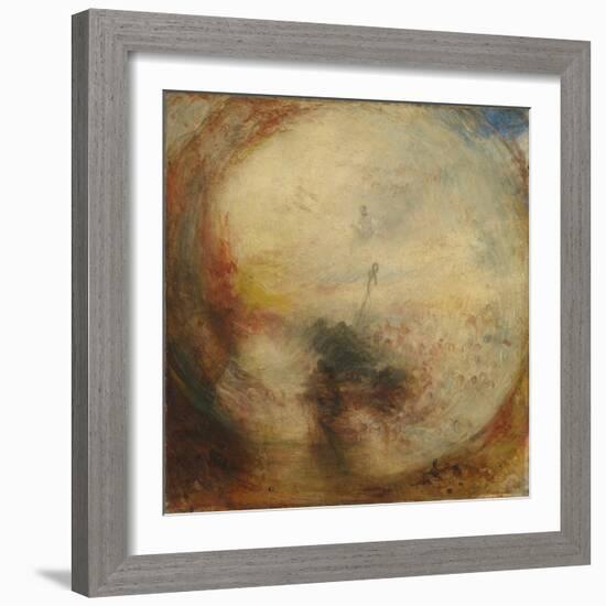 Light and Colour (Goethe's Theory), the Morning after the Deluge, Moses Writing the Book of Genesis-J. M. W. Turner-Framed Giclee Print