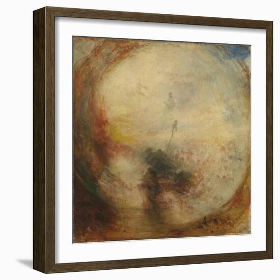 Light and Colour (Goethe's Theory), the Morning after the Deluge, Moses Writing the Book of Genesis-J. M. W. Turner-Framed Giclee Print