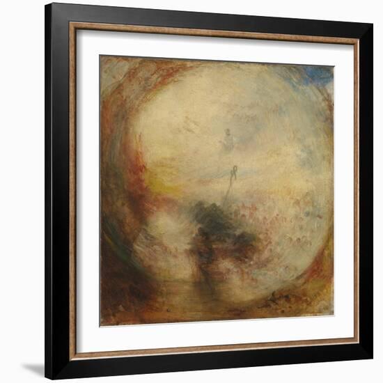 Light and Colour (Goethe's Theory), the Morning after the Deluge, Moses Writing the Book of Genesis-J. M. W. Turner-Framed Giclee Print