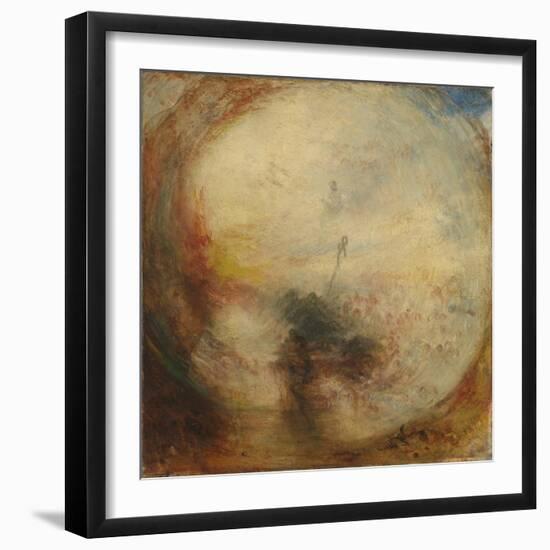 Light and Colour (Goethe's Theory), the Morning after the Deluge, Moses Writing the Book of Genesis-J. M. W. Turner-Framed Giclee Print