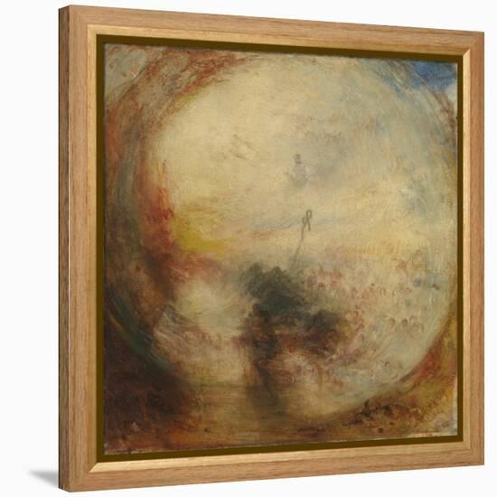 Light and Colour (Goethe's Theory), the Morning after the Deluge, Moses Writing the Book of Genesis-J. M. W. Turner-Framed Premier Image Canvas