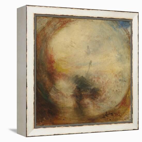 Light and Colour (Goethe's Theory), the Morning after the Deluge, Moses Writing the Book of Genesis-J. M. W. Turner-Framed Premier Image Canvas