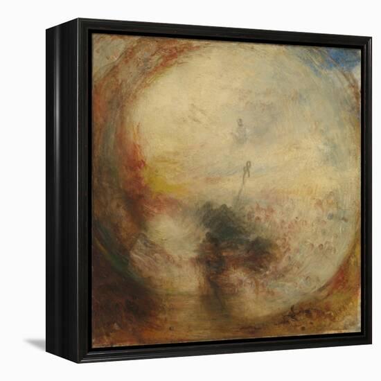 Light and Colour (Goethe's Theory), the Morning after the Deluge, Moses Writing the Book of Genesis-J. M. W. Turner-Framed Premier Image Canvas