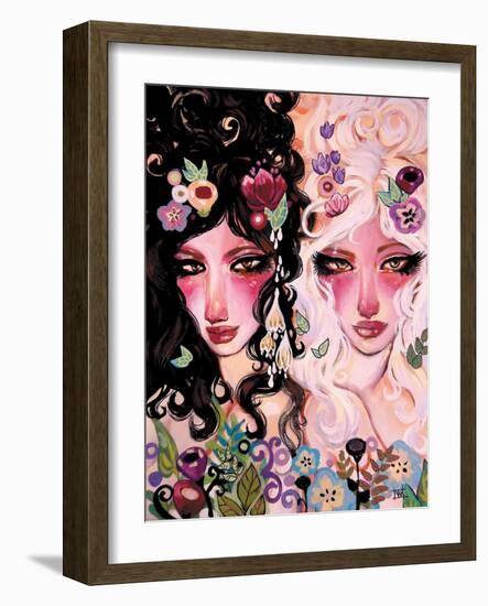 Light and Dark-Natasha Wescoat-Framed Giclee Print