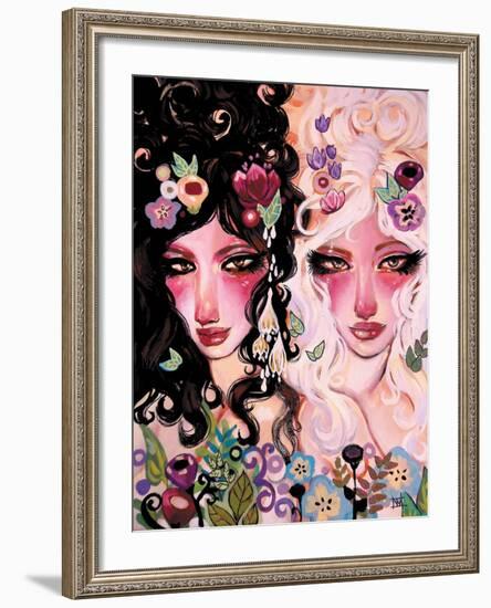 Light and Dark-Natasha Wescoat-Framed Giclee Print