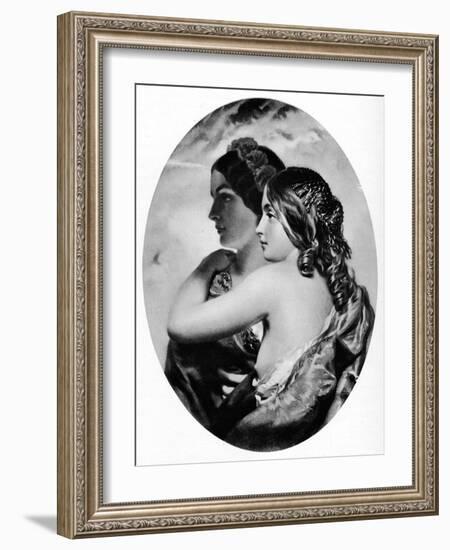 'Light and Shade', c1890, (1912)-James Sant-Framed Giclee Print