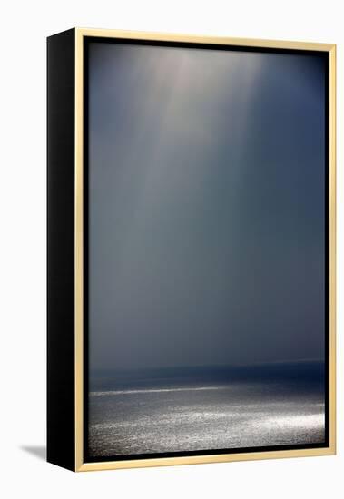 Light and Shade on the Atlantic Ocean in Winter-null-Framed Premier Image Canvas