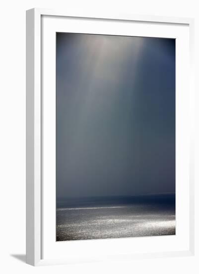 Light and Shade on the Atlantic Ocean in Winter-null-Framed Photographic Print