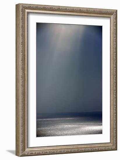 Light and Shade on the Atlantic Ocean in Winter-null-Framed Photographic Print