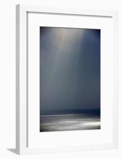 Light and Shade on the Atlantic Ocean in Winter-null-Framed Photographic Print