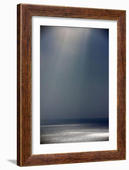 Light and Shade on the Atlantic Ocean in Winter-null-Framed Photographic Print