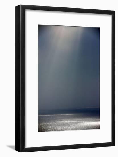 Light and Shade on the Atlantic Ocean in Winter-null-Framed Photographic Print