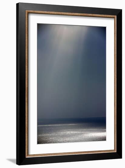 Light and Shade on the Atlantic Ocean in Winter-null-Framed Photographic Print