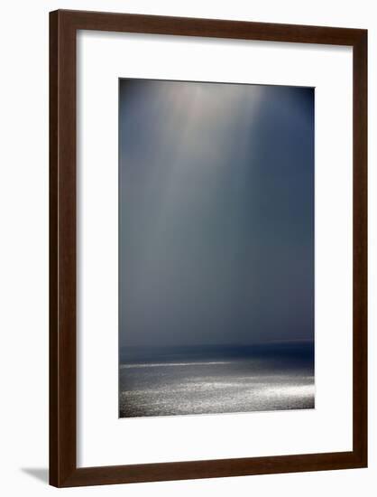 Light and Shade on the Atlantic Ocean in Winter-null-Framed Photographic Print