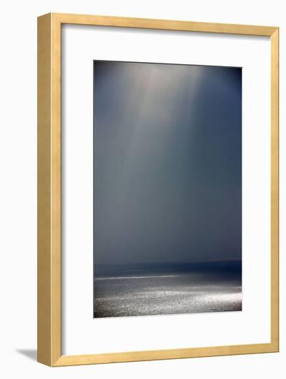 Light and Shade on the Atlantic Ocean in Winter-null-Framed Photographic Print