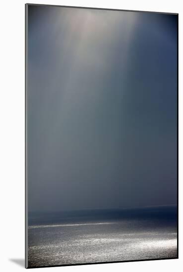 Light and Shade on the Atlantic Ocean in Winter-null-Mounted Photographic Print