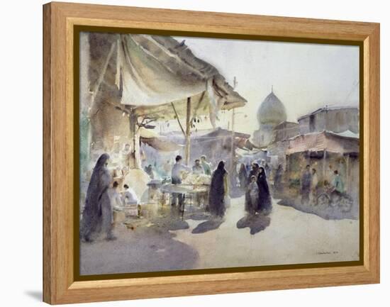 Light and Shade, Shiraz Bazaar, 1994-Trevor Chamberlain-Framed Premier Image Canvas