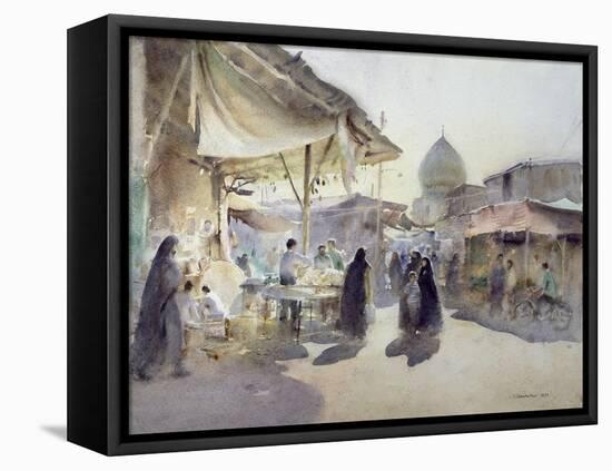 Light and Shade, Shiraz Bazaar, 1994-Trevor Chamberlain-Framed Premier Image Canvas