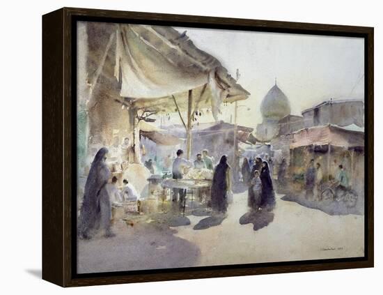 Light and Shade, Shiraz Bazaar, 1994-Trevor Chamberlain-Framed Premier Image Canvas