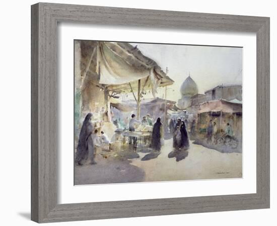 Light and Shade, Shiraz Bazaar, 1994-Trevor Chamberlain-Framed Giclee Print