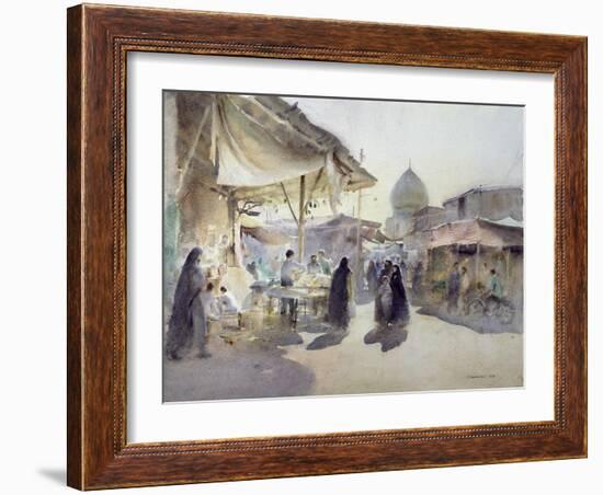 Light and Shade, Shiraz Bazaar, 1994-Trevor Chamberlain-Framed Giclee Print