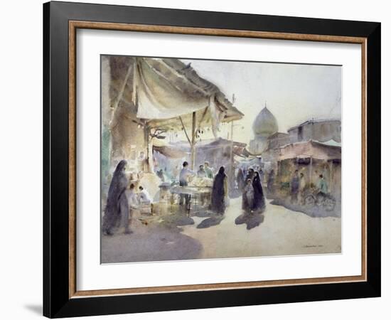 Light and Shade, Shiraz Bazaar, 1994-Trevor Chamberlain-Framed Giclee Print