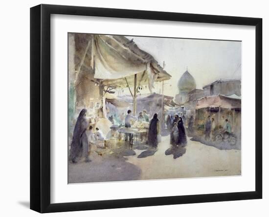 Light and Shade, Shiraz Bazaar, 1994-Trevor Chamberlain-Framed Giclee Print
