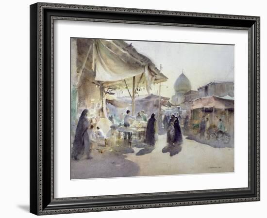 Light and Shade, Shiraz Bazaar, 1994-Trevor Chamberlain-Framed Giclee Print