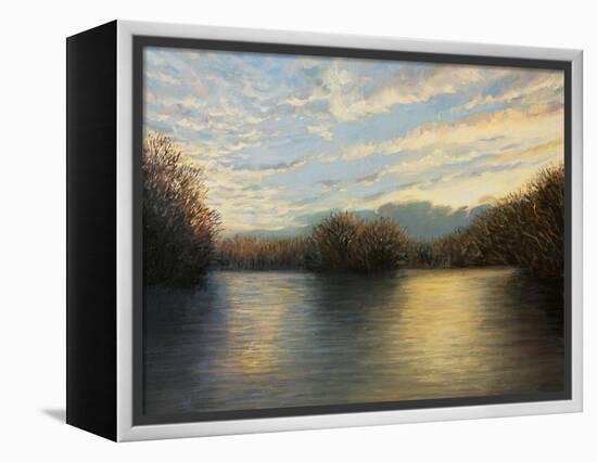 Light At The End Of The Day-kirilstanchev-Framed Stretched Canvas