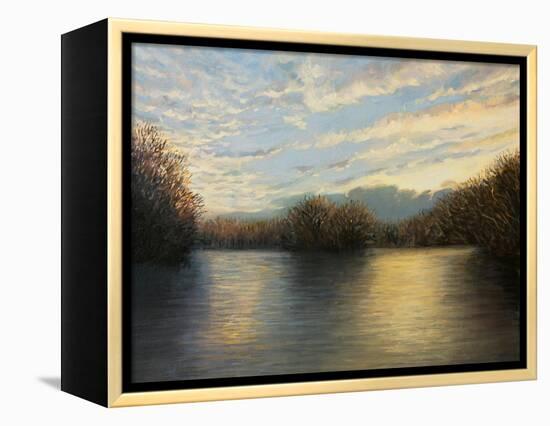 Light At The End Of The Day-kirilstanchev-Framed Stretched Canvas