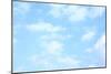 Light Blue Spring Sky with Clouds, May Be Used as Background-Zoom-zoom-Mounted Photographic Print
