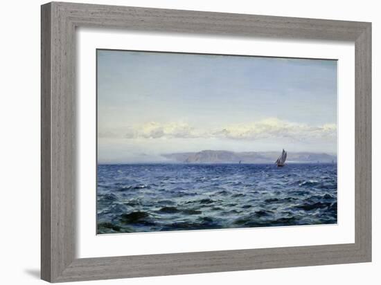 Light Breeze Off Dodman at Mevagissey, Cornwall, 1881-Henry Moore-Framed Giclee Print