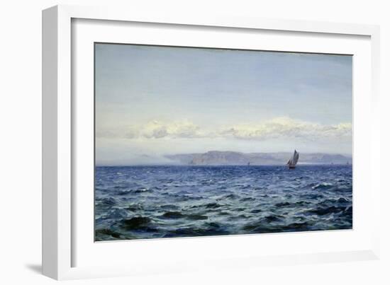 Light Breeze Off Dodman at Mevagissey, Cornwall, 1881-Henry Moore-Framed Giclee Print