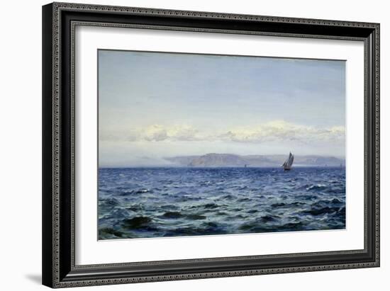 Light Breeze Off Dodman at Mevagissey, Cornwall, 1881-Henry Moore-Framed Giclee Print