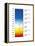 Light Bulb Colour Temperature Spectrum-Henning Dalhoff-Framed Premier Image Canvas