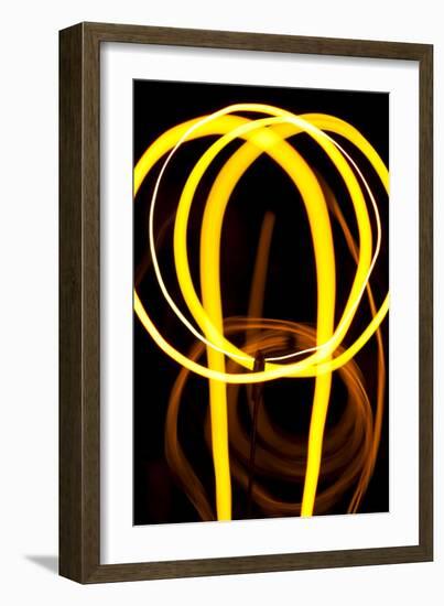 Light Bulb Filament-PASIEKA-Framed Photographic Print