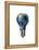 Light Bulb with Planet Earth Inside Glass, Americas View-null-Framed Stretched Canvas