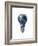 Light Bulb with Planet Earth Inside Glass, Americas View-null-Framed Premium Giclee Print