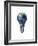 Light Bulb with Planet Earth Inside Glass, Americas View-null-Framed Premium Giclee Print