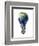 Light Bulb with Planet Earth Inside Glass, Asia View-null-Framed Premium Giclee Print