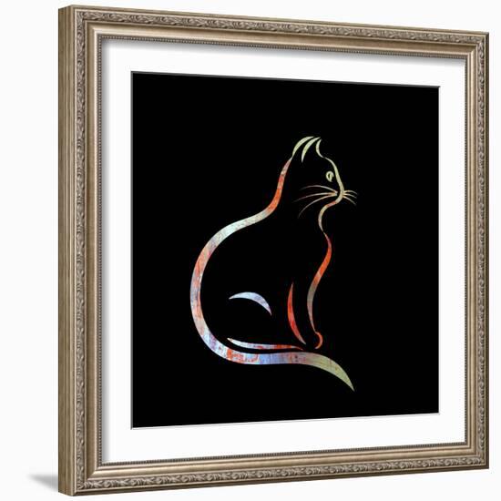 Light Cat-Ata Alishahi-Framed Giclee Print