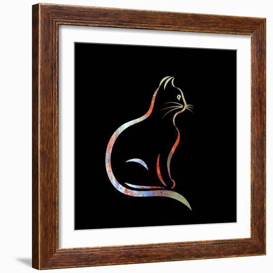 Light Cat-Ata Alishahi-Framed Giclee Print