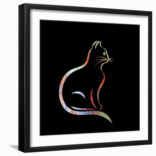 Light Cat-Ata Alishahi-Framed Giclee Print