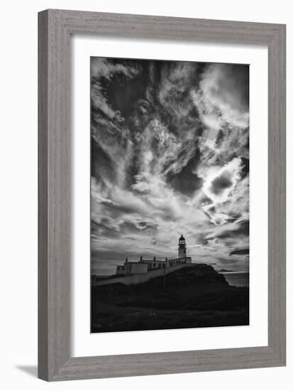 Light Change Over Lighthouse-Rory Garforth-Framed Photographic Print