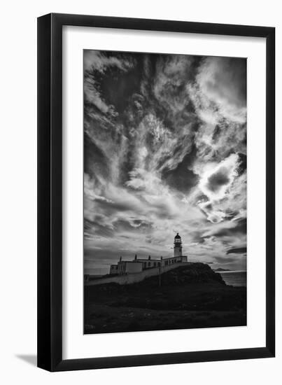 Light Change Over Lighthouse-Rory Garforth-Framed Photographic Print