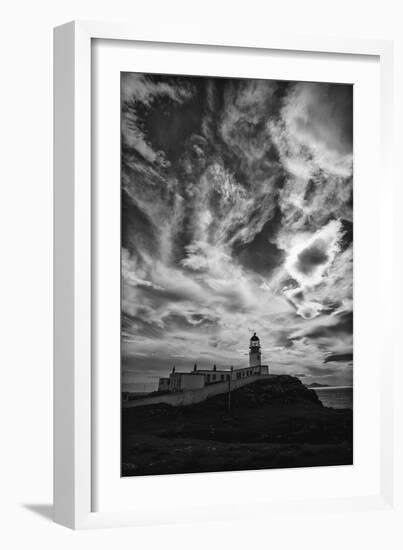 Light Change Over Lighthouse-Rory Garforth-Framed Photographic Print