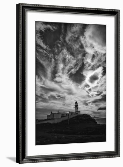 Light Change Over Lighthouse-Rory Garforth-Framed Photographic Print