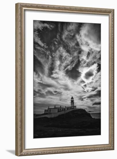 Light Change Over Lighthouse-Rory Garforth-Framed Photographic Print